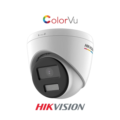 2 MP ColorVu with Smart Hybrid Light Fixed Turret Network Camera (DS-2CD1327G2H-LIU)